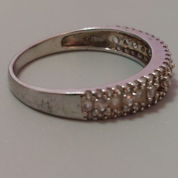 David Varsano Faux Crystals 925 Sterling Ring Size 10.75 - Picture 6 of 7